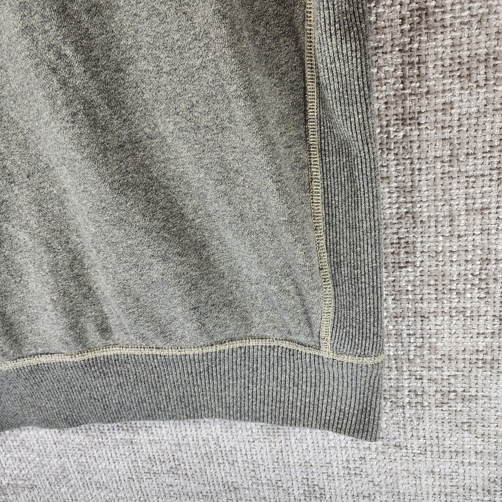 American Eagle Outfitters Hoodie Mens M Gray Full Zip Fleece Vintage 1977 - Picture 10 of 13
